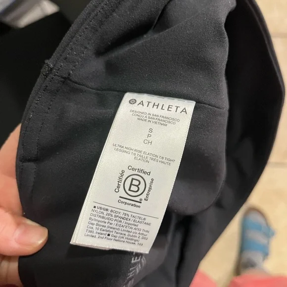 Athleta Black Leggings - Picture 3 of 5